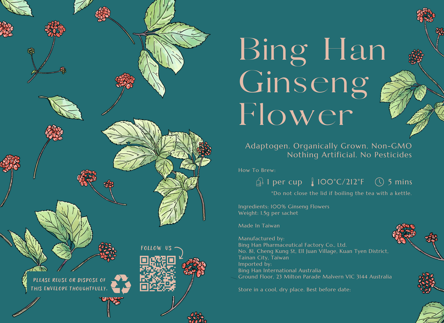 Bing Han Ginseng Flower